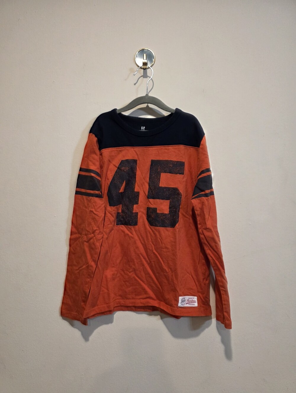 Gap Kids "45" Athletic Long Sleeve T-Shirt Large